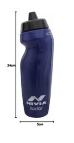 Nivia Radar Sippers Bottle for Sports Cycling, Gym & Running Bottle, training, Exercise, & Fitness, with Portable, Light Weight, & Leakproof with Quick-Grip, 625ml (Navy/Blue, Polyethylene, Pack of 1) - Image 4