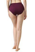 Van Heusen Women Cotton Solid Pack of 3 Hipster Panty - Anti Bacterial, Full Back Coverage (Colors May Vary) - Image 4