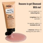 Ghar Soaps Magic De-Tan Face wash With Saffron & Glutathione 100ml | Tan Removal, Brightening and Glowing Skin I For All Skin Type I For Men & Women - Image 3
