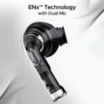 Boat Airdopes Joy, 35Hrs Battery, Fast Charge, IWP Tech, Low Latency, 2Mic ENx, Type-C Port, v5.3 Bluetooth Earbuds, TWS Ear Buds Wireless Earphones with mic(Jet Black) - Image 4