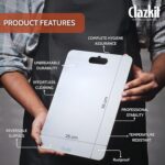 Clazkit Large Stainless Steel Chopping Cutting Board Vegetable,Fruit,Bread & Meat Durable Safe & Heavy Duty (360 x 250 x 1mm) - Image 3