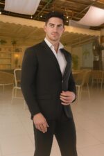 SaintX Men's Formal Blazer | Fully Lined | Slim Fit | Professional Jacket | Premium Business Formal Suit | Office | Wedding | All Purpose - Image 3