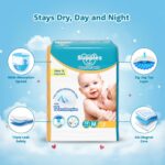 Amazon Brand - Supples Premium Baby Diaper Pants | 72 Baby Diapers | Medium | 7-12 Kg | 12 Hrs Absorption | Cushiony Cotton Soft Fabric | Phthalates-Free | Triple Leak Guard - Image 3