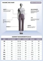 GRECIILOOKS Women High Rise High Waist Trousers Flared Korean Style Formal Pants| Elegant Workwear for Office, College & Events (Combo Pack of 2) - Image 4