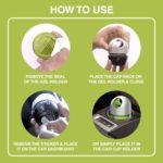 Godrej aer twist, Car Air Freshener - Fresh Lush Green (45g) - Image 5