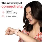 Noise Twist Round dial Smart Watch with Bluetooth Calling, 1.38" TFT Display, up-to 7 Days Battery, 100+ Watch Faces, IP68, Heart Rate Monitor, Sleep Tracking (Jet Black) - Image 4