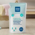 Mee Mee Baby Liquid Detergent 1 L | Ph balanced, Free from Harsh Chemicals, Safe for mother's hands & baby's skin | Anti-Bacterial, Removes Stains & Odor with One Drop, Hypoallergenic - Image 5