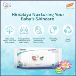 Himalaya Gentle Baby Wipes with Lid (72 wipes x4 packs -288 wipes) |100% Biodegradable Plant-based fabric | Indian Lotus & Aloe Vera | Skin Friendly PH| Extra Soft - Image 4