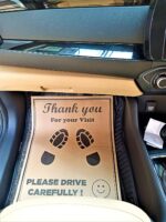 CONVRT Car Compatible With Disposable Paper Foot Mat, Large Size, Universal Size, Brown (Pack of 100) - Image 3