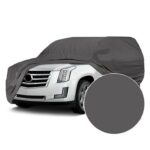 Auto Hub Car Cover Compatible with Hyundai Grand I10 with Mirror & Antenna Pocket, Dustproof, Heat Resistant, Triple Stitched, Grand I10 Car Cover- Grey - Image 4