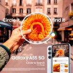 Samsung Galaxy A55 5G (Awesome Navy, 8GB RAM, 256GB Storage) | AI Mobile | 50MP Main Camera (OIS) | Super HDR Video| Nightography | IP67 | Gorilla Glass Victus+ | sAMOLED | Gaming Smartphone - Image 3