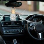 Airganic Swing Prime Car Perfume Hanging Pod | Musk, Camphor & Cool Aqua Water| Pack 3 | Car Air Freshener |Natural Essential Fragrance Oils in Glass Bottle with Wooden Diffuser Lid |Last Upto 60 Days - Image 2