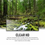 SupCares Tempered Glass for Samsung Galaxy S24 Ultra (6.8 Inch) With Installation Kit | Military-Grade Gorilla Screen Protector | Edge to Edge Coverage | Black - Image 2